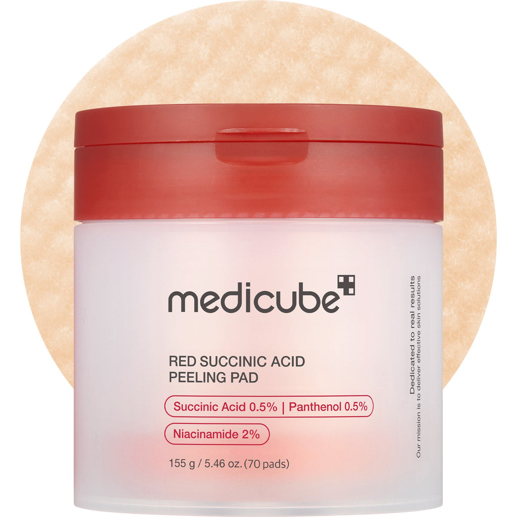 Red Succinic Acid Panthenol Pads D2