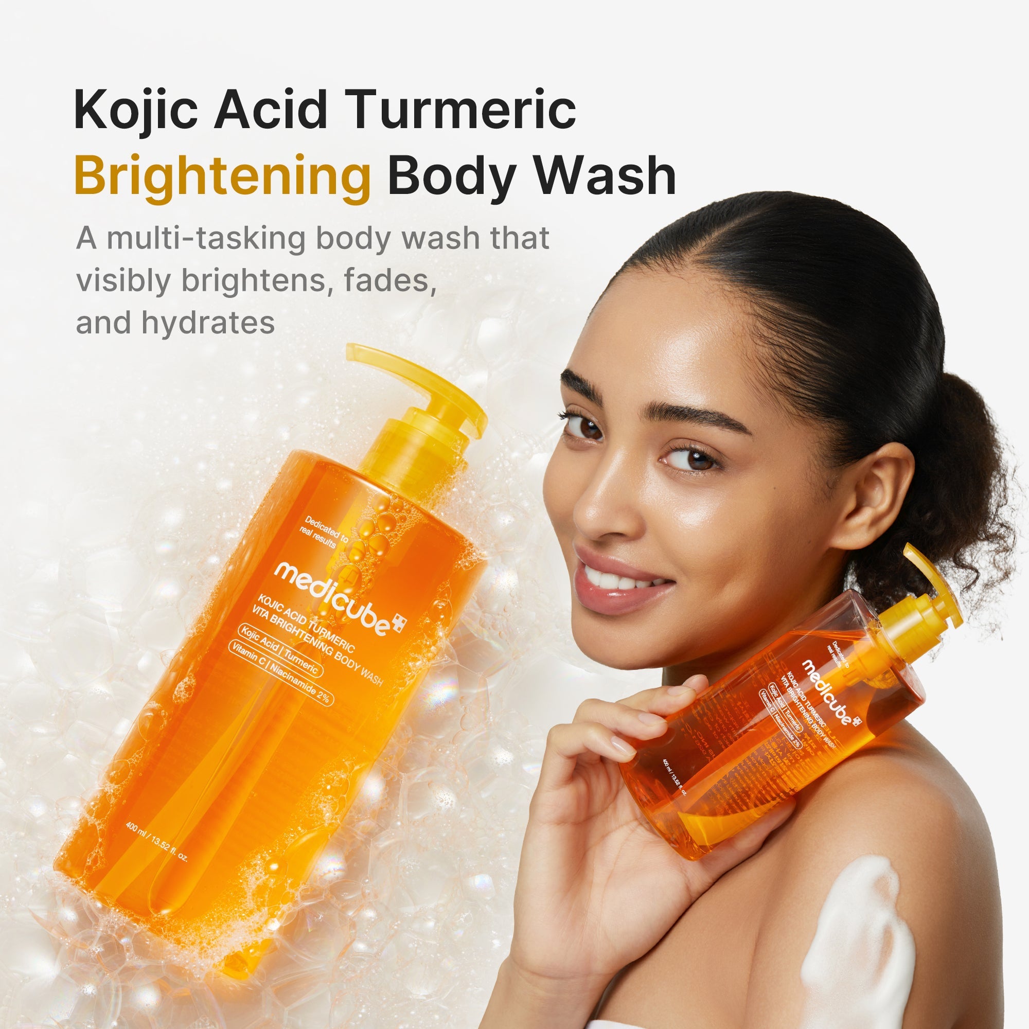 Kojic Acid Turmeric Brightening Body Wash U2