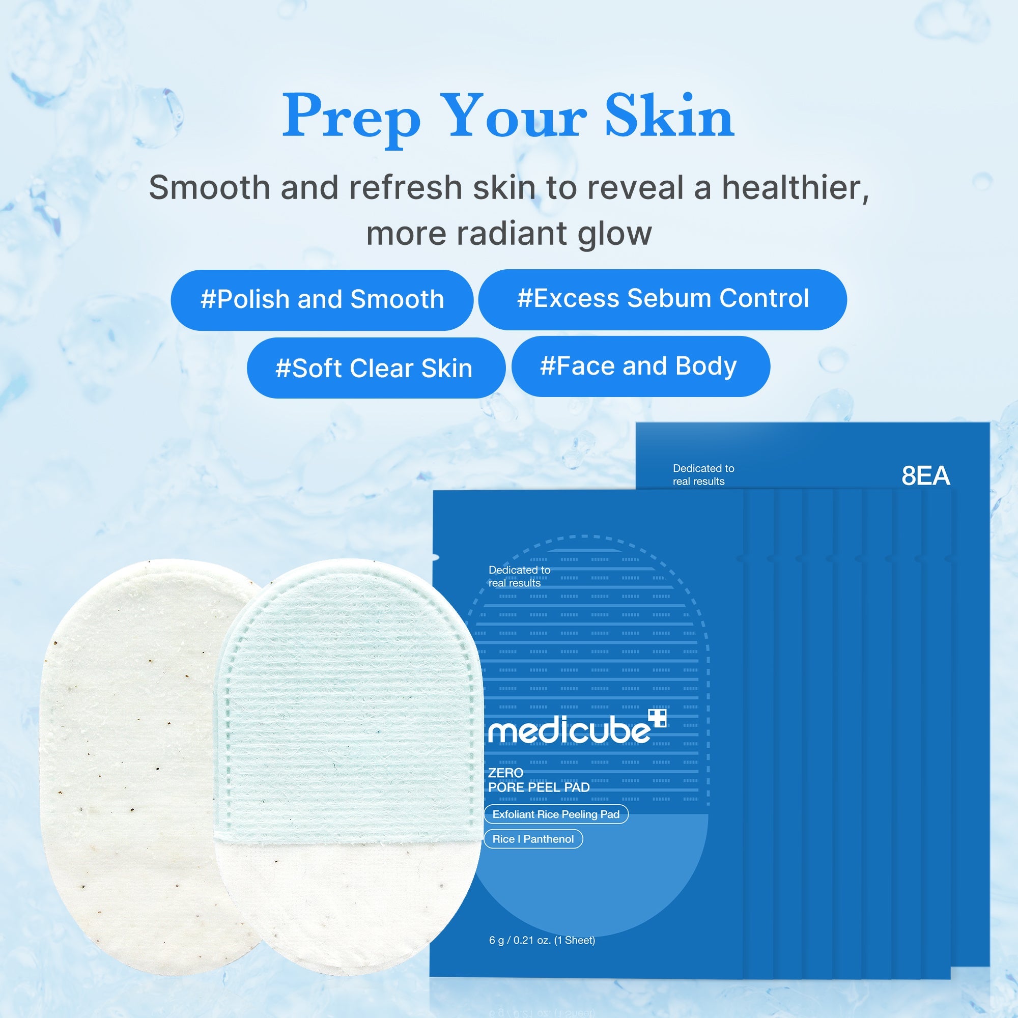 Zero Pore Peeling Pads (8ea) O3
