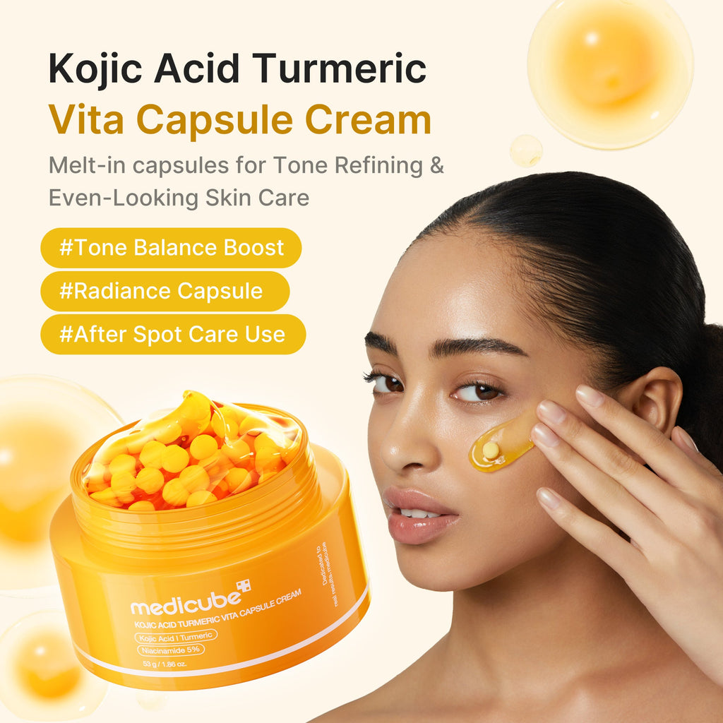 Kojic Acid Turmeric Vita Capsule Cream W7