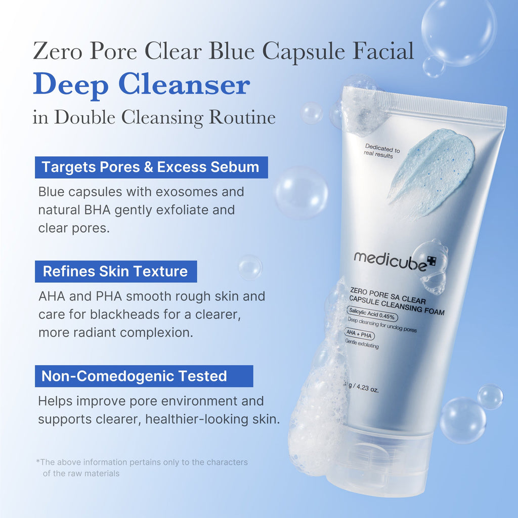 Zero Pore Capsule Cleansing Foam X6