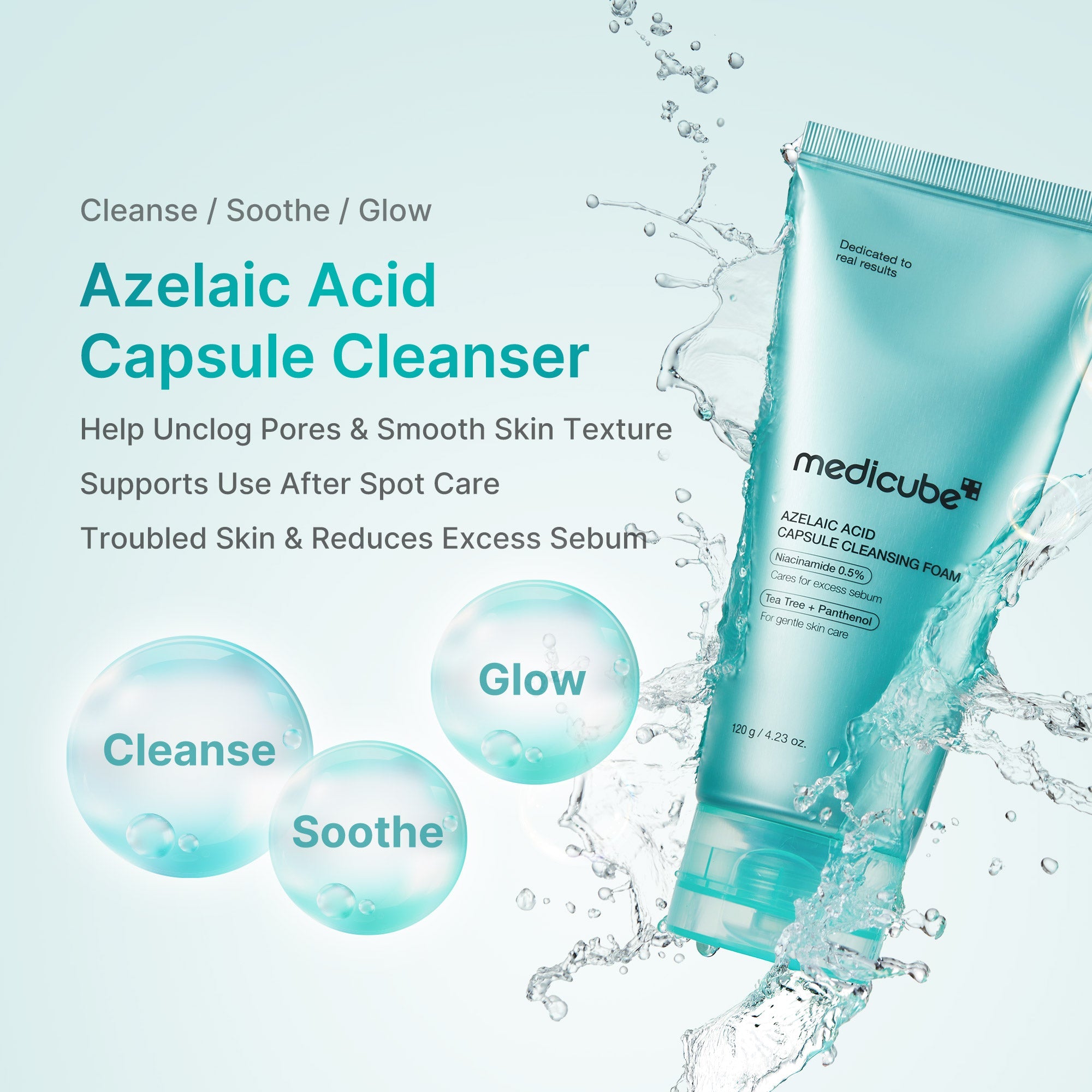 Azelaic Acid Capsule Foam Cleanser S1