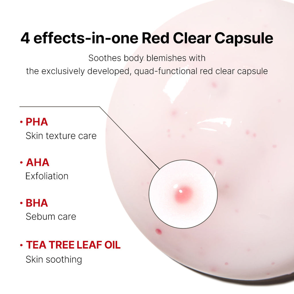 Red Clear Capsule Body Lotion S1