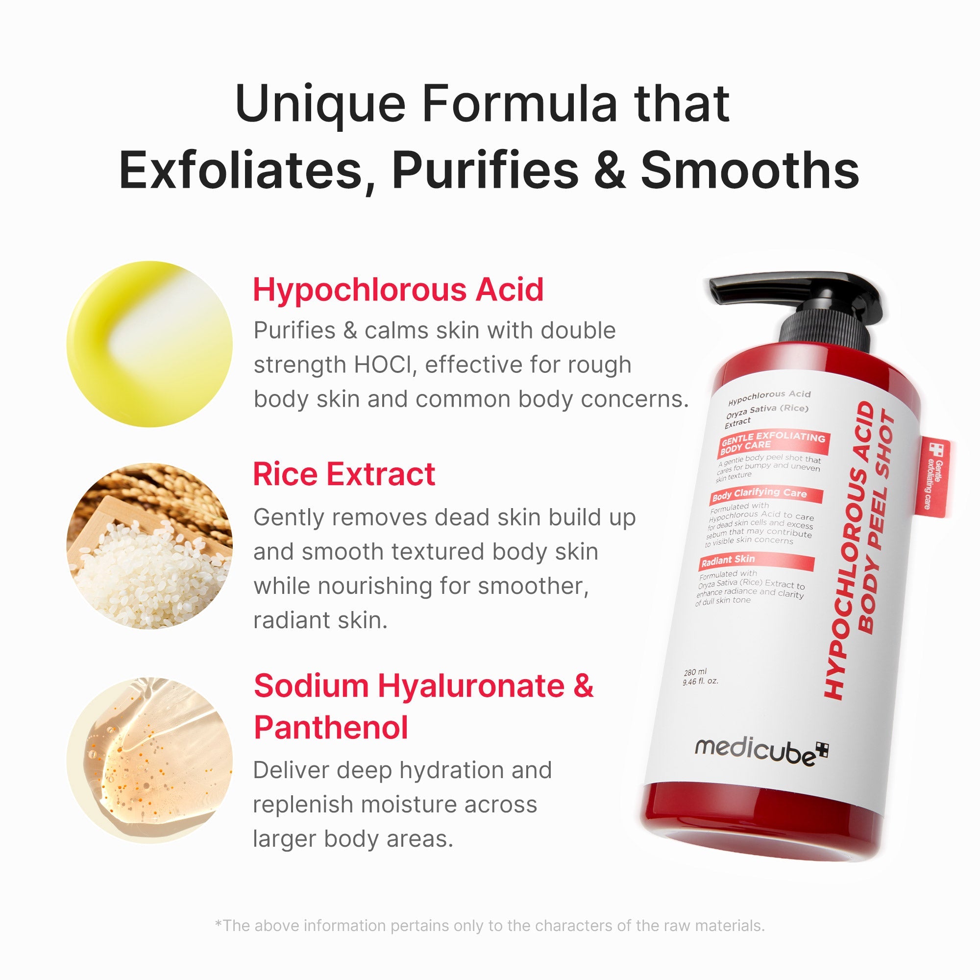 Hypochlorous Acid Rice Body Peel Shot I1
