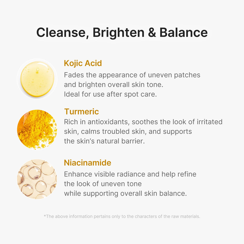 Kojic Acid Turmeric Vita Capsule Foam Cleanser V0