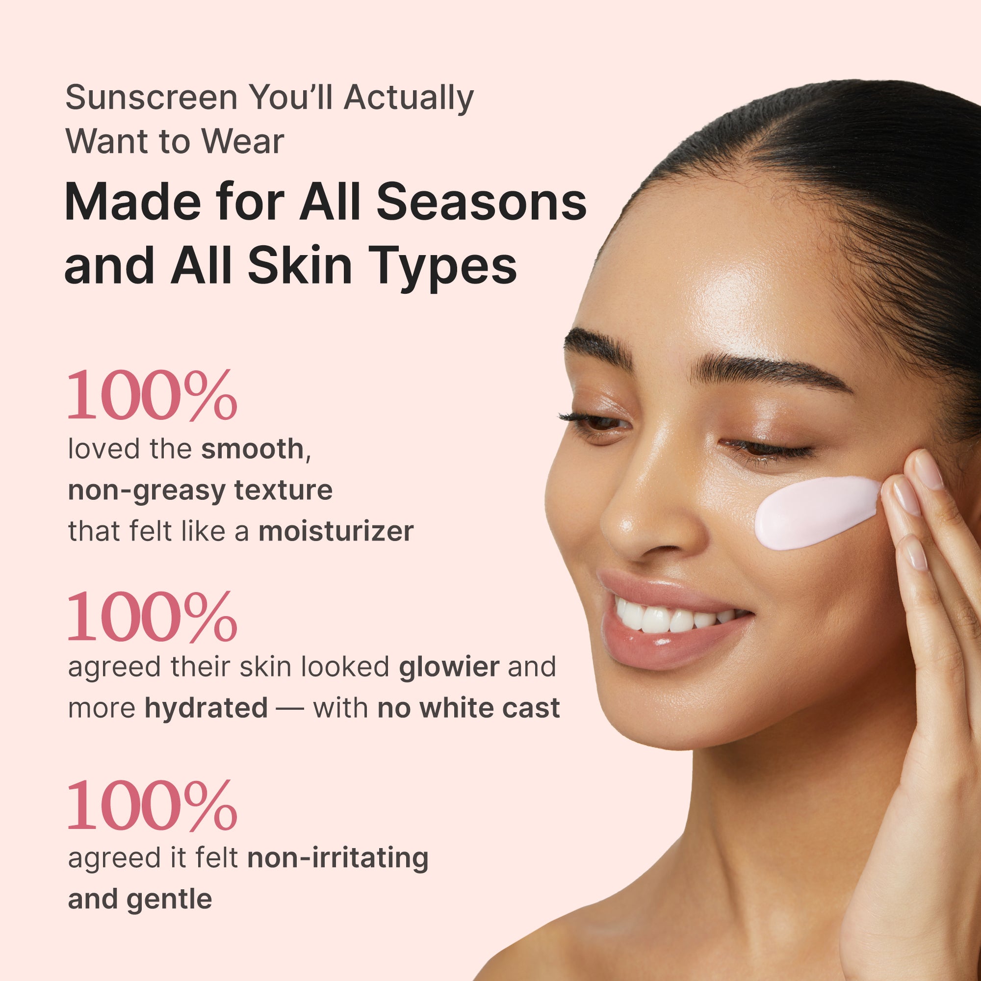 No Cast Just Glow Collagen Sunscreen D1