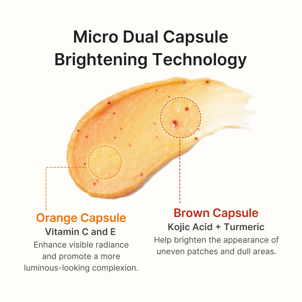 Kojic Acid Turmeric Vita Capsule Foam Cleanser Q0