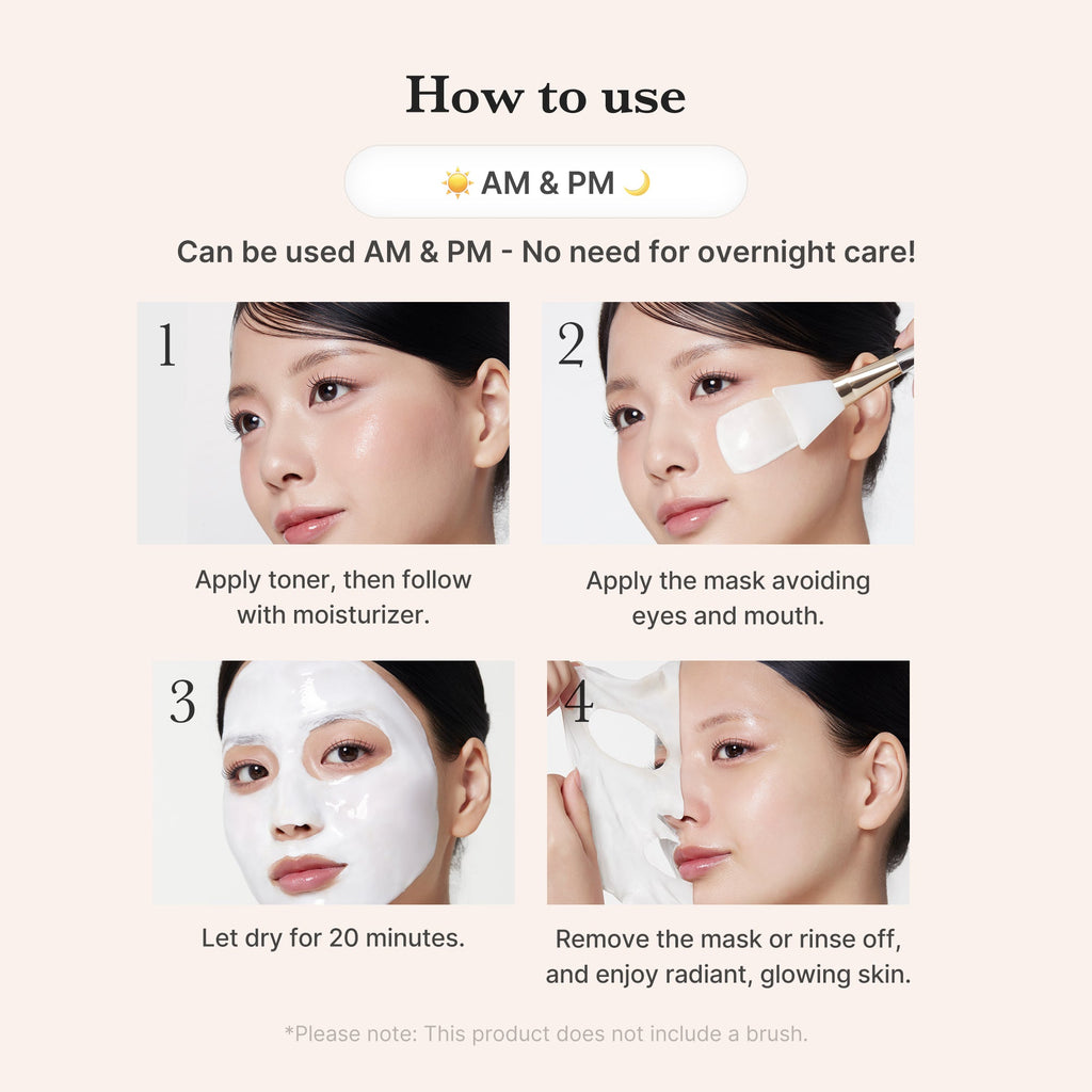 Collagen Milky Glow Daytime Wrapping Mask B9
