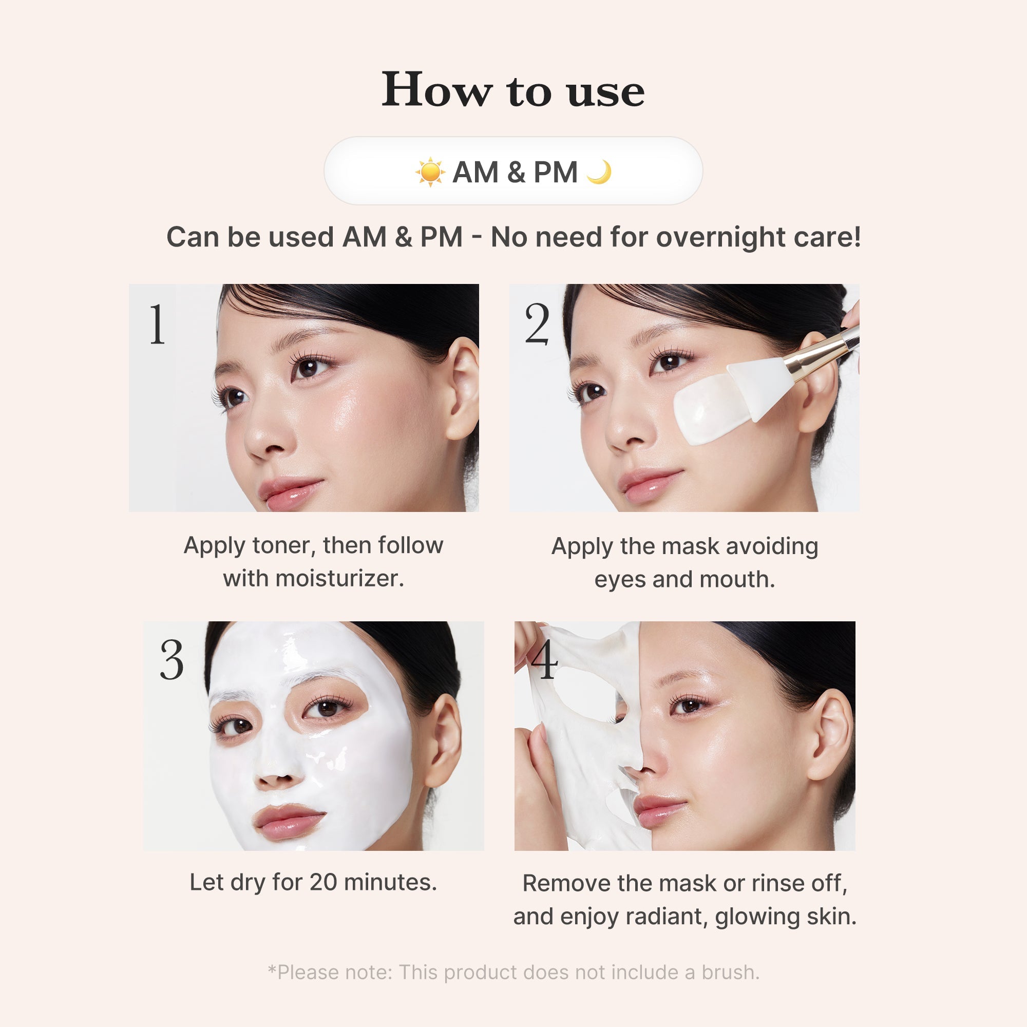 Collagen Milky Glow Daytime Wrapping Mask B9