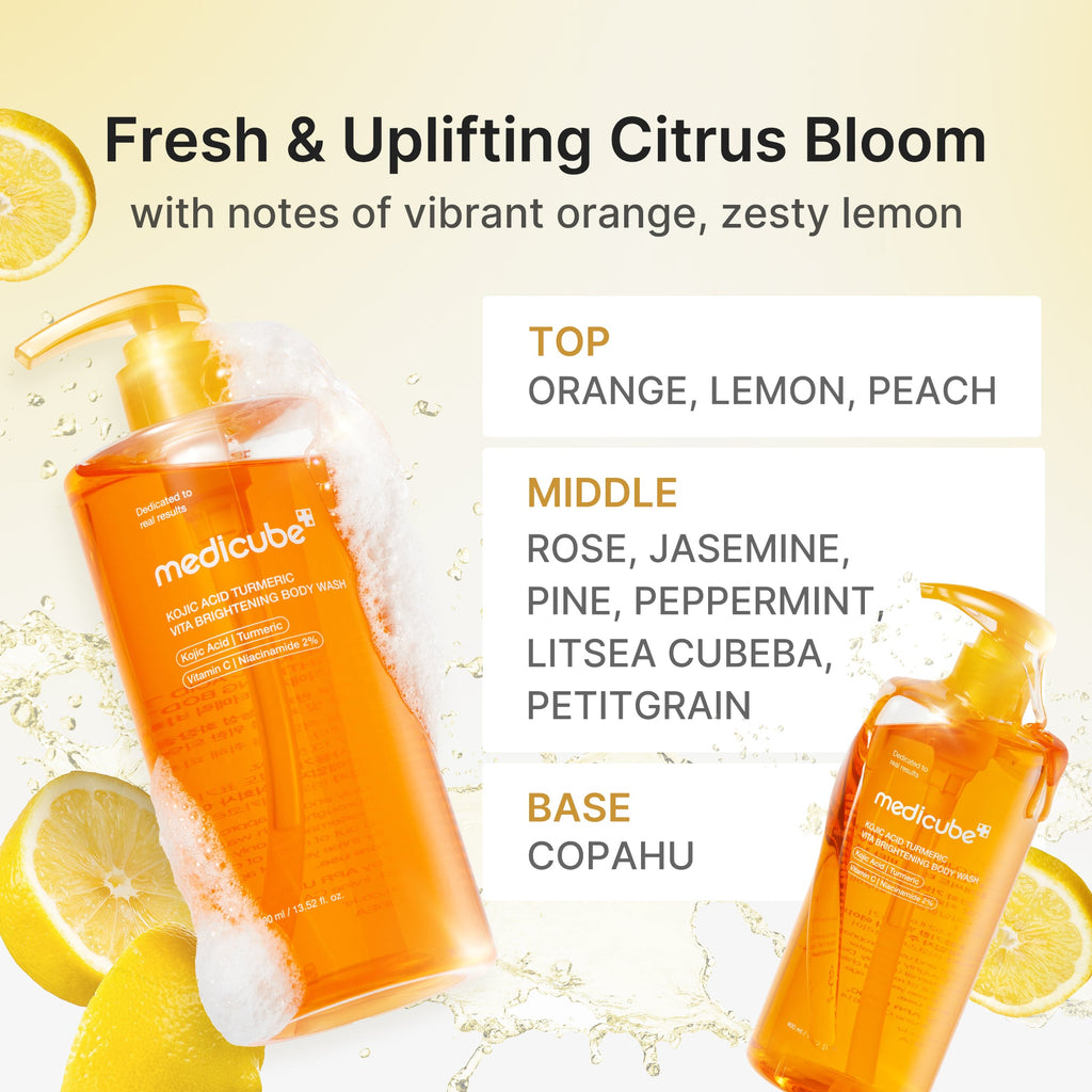 Kojic Acid Turmeric Brightening Body Wash U2