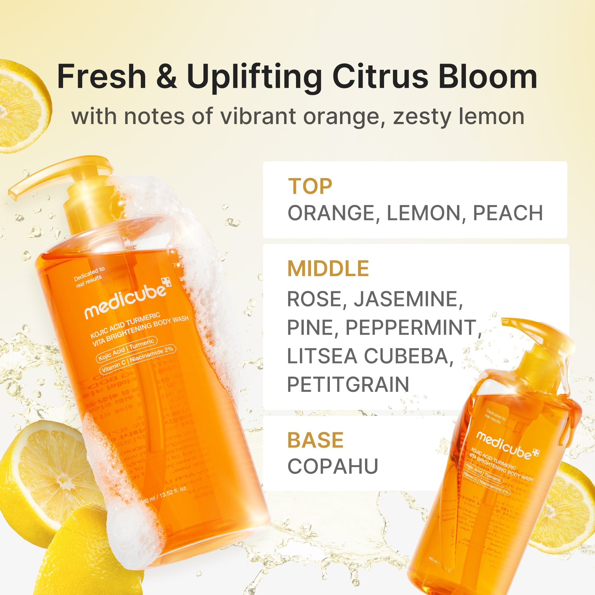 Kojic Acid Turmeric Brightening Body Wash U2