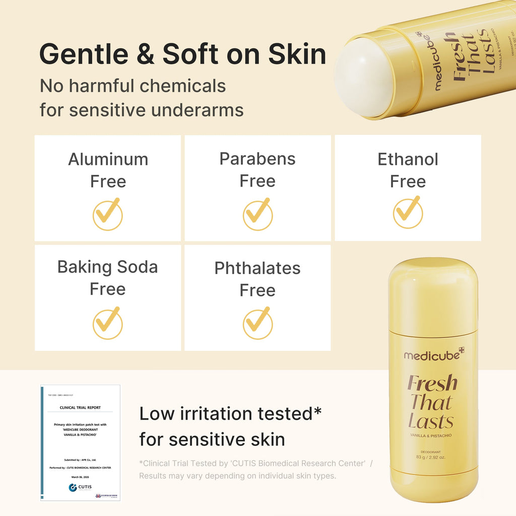 Kojic Acid Brightening Deodorant (Vanilla & Pistachio) B1