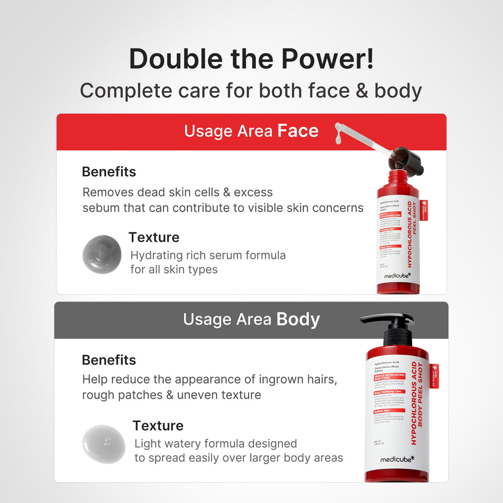 Hypochlorous Acid Rice Body Peel Shot I1
