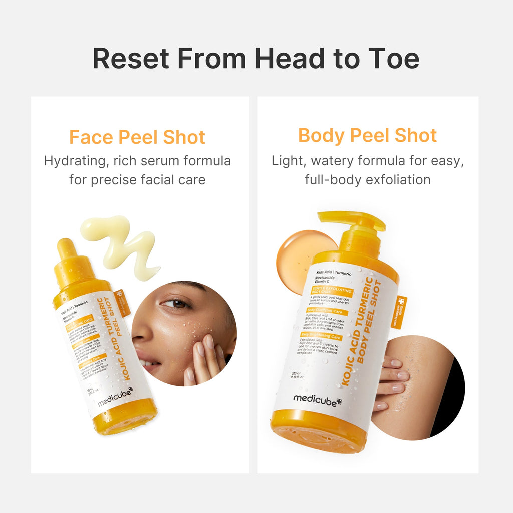 Kojic Acid Turmeric Body Peel Shot T5