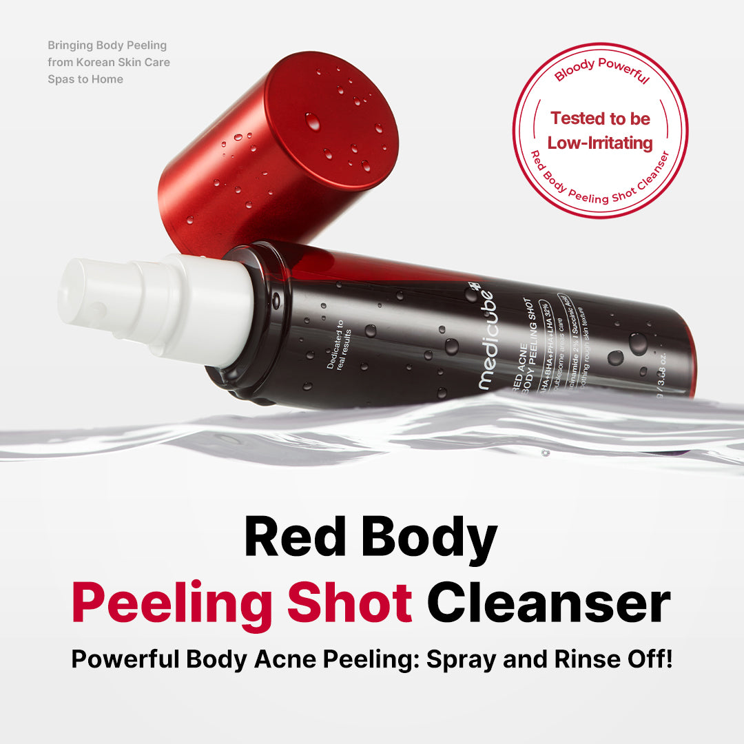 Red Body Peeling Shot Cleanser J6