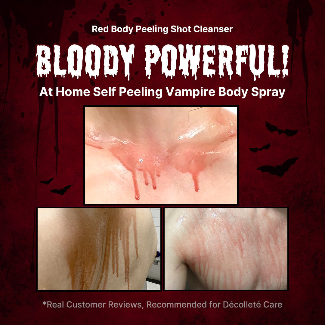 Red Body Peeling Shot Cleanser X5
