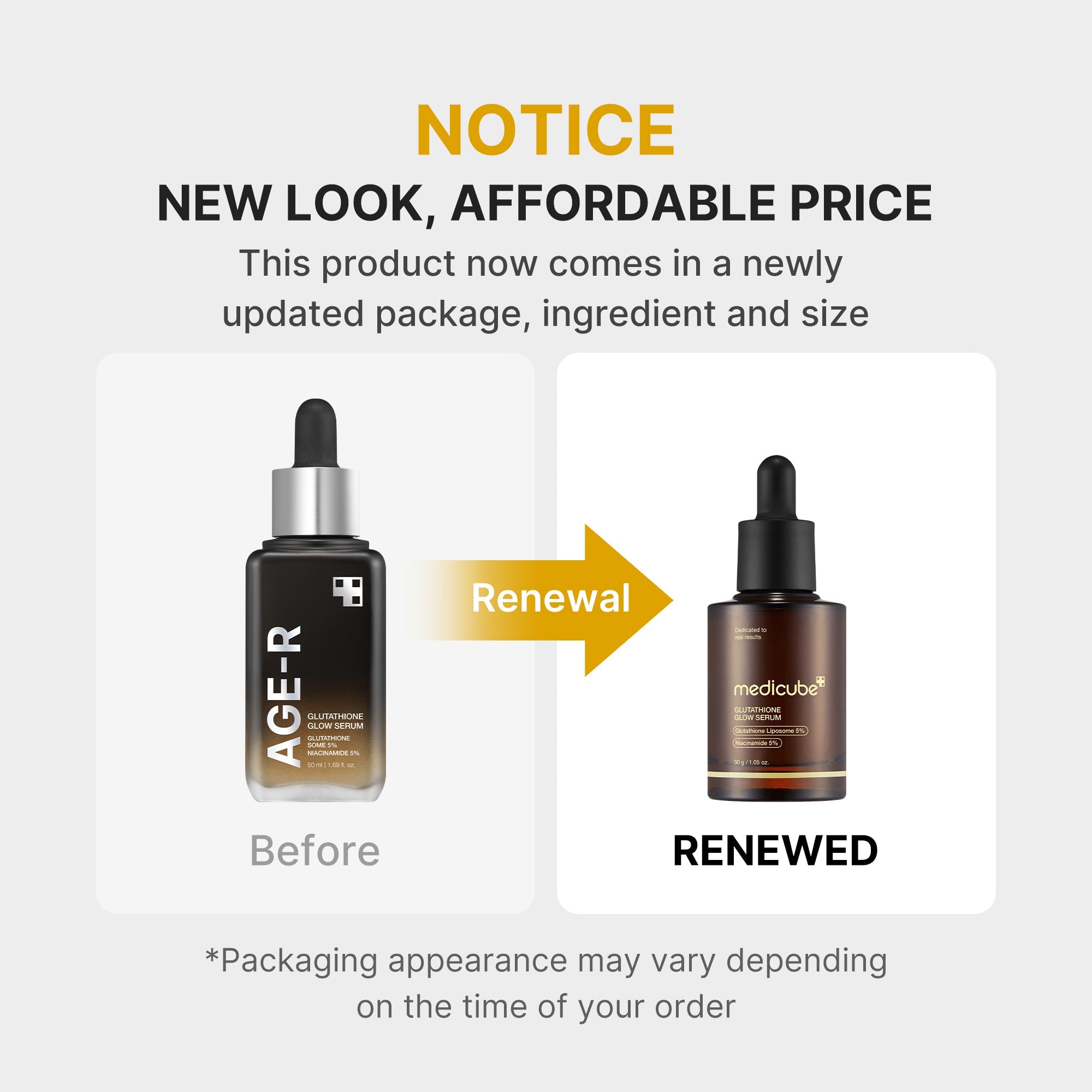 AGE-R Glutathione Glow Serum R3