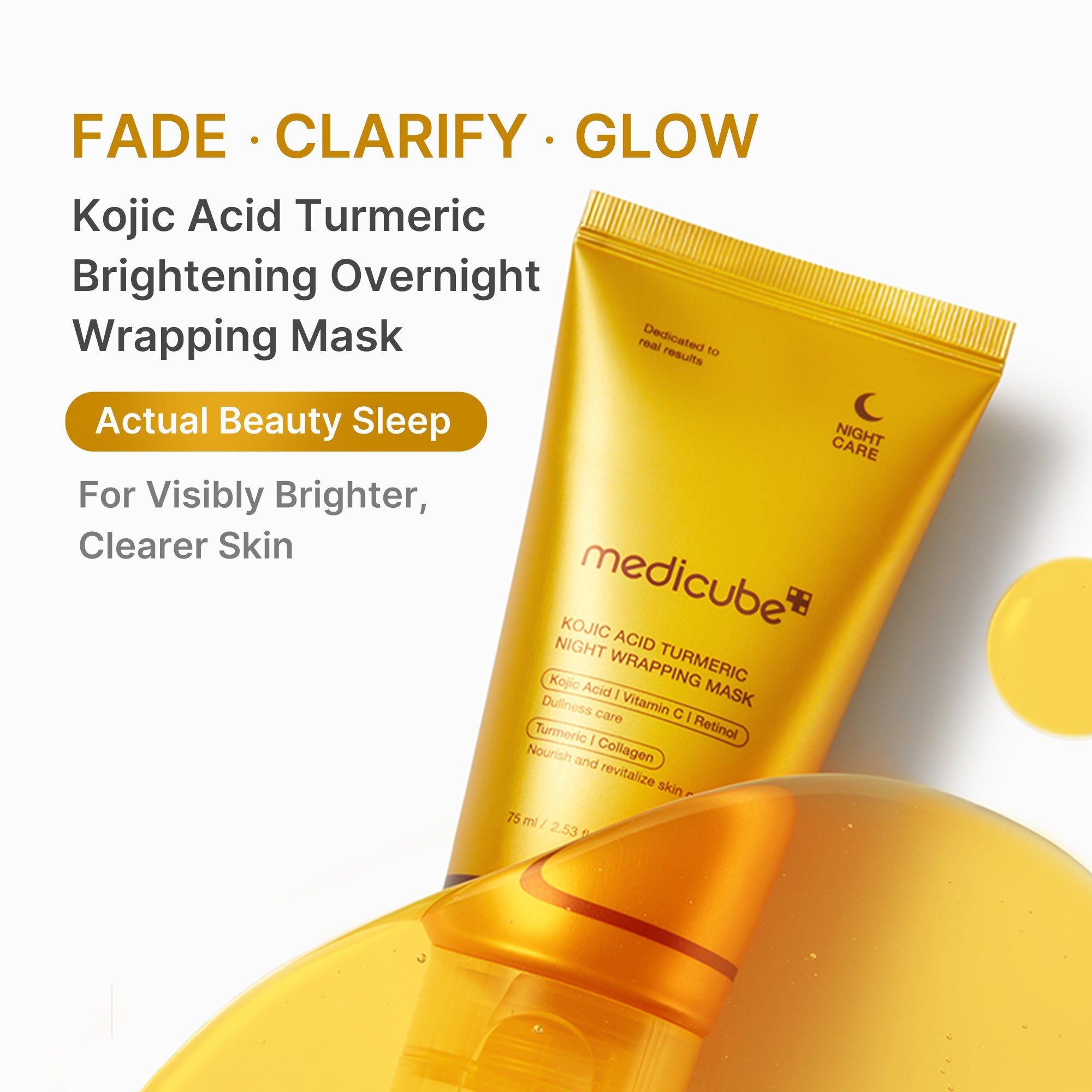 Kojic Acid Turmeric Overnight Wrapping Mask C0