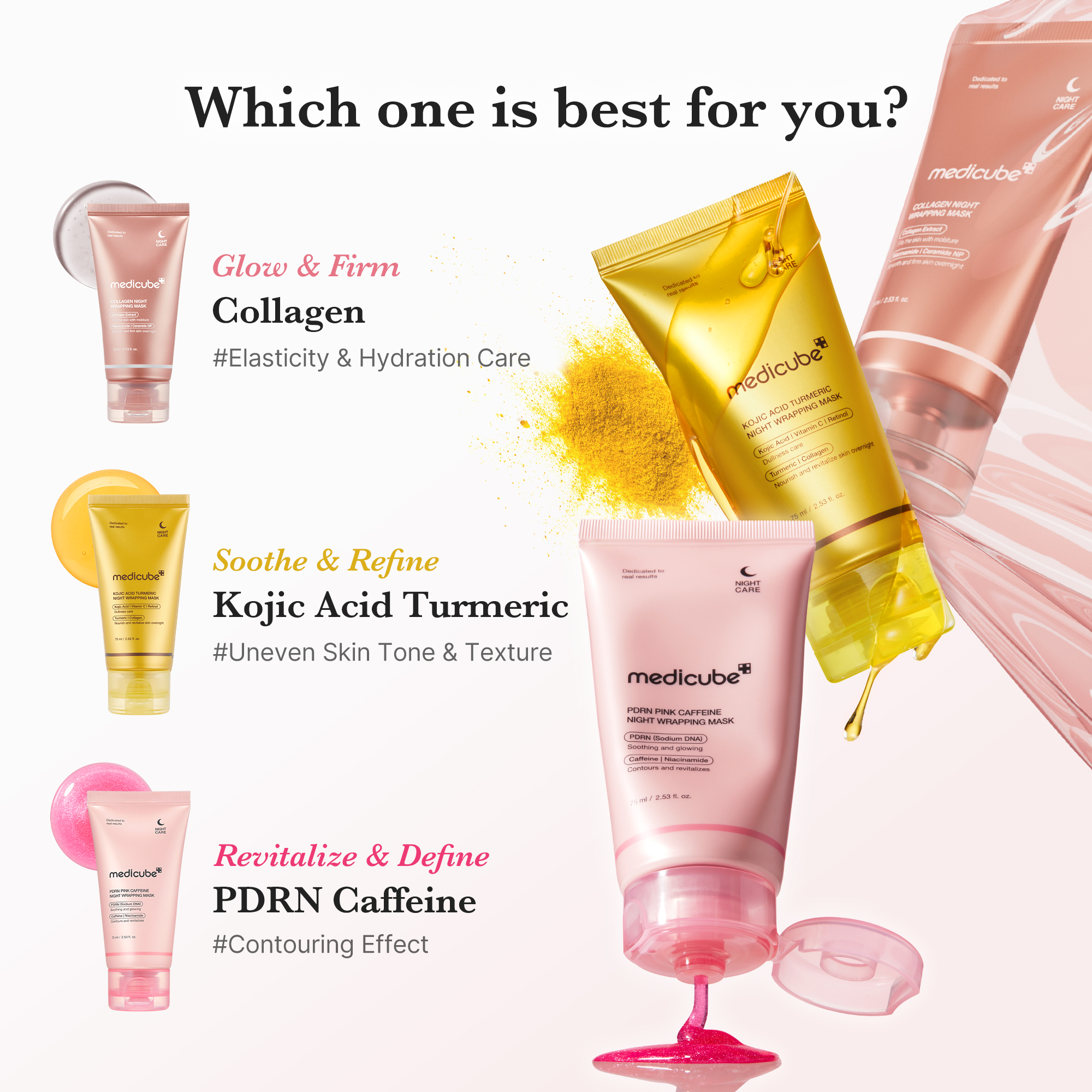 Kojic Acid Turmeric Overnight Wrapping Mask C0