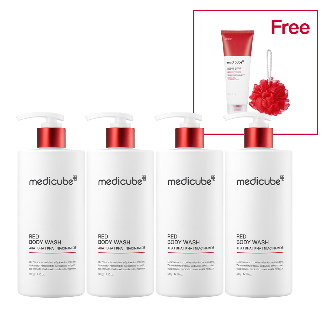 Red Body Wash A5