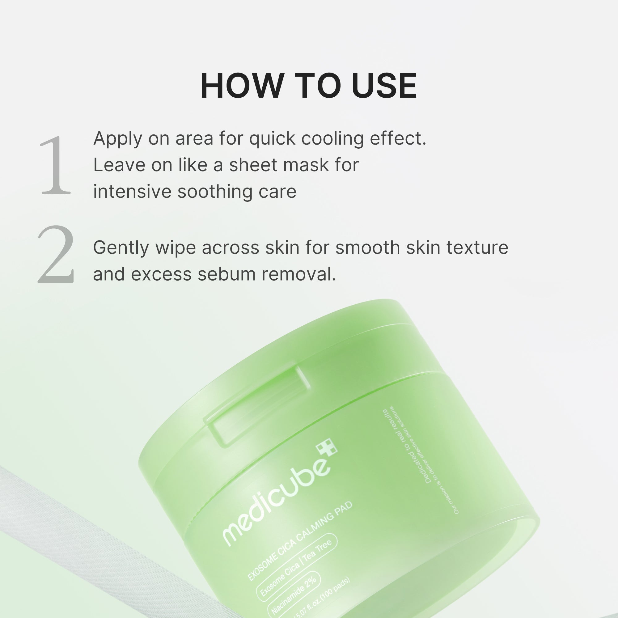 Exosome Cica Calming Toner Pads Y5