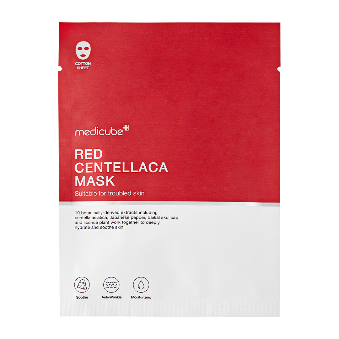 Red Centellaca Mask W3
