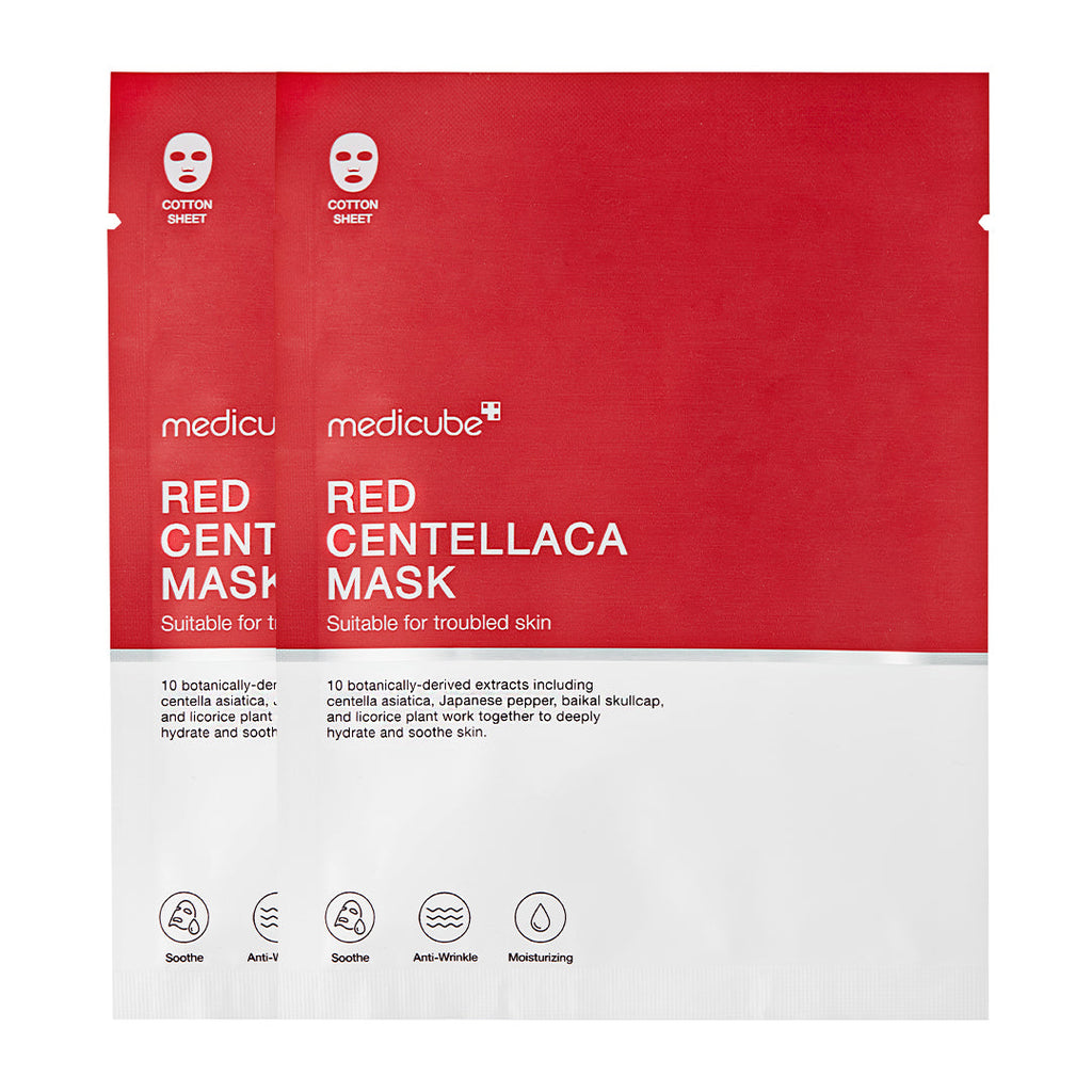 Red Centellaca Mask W3