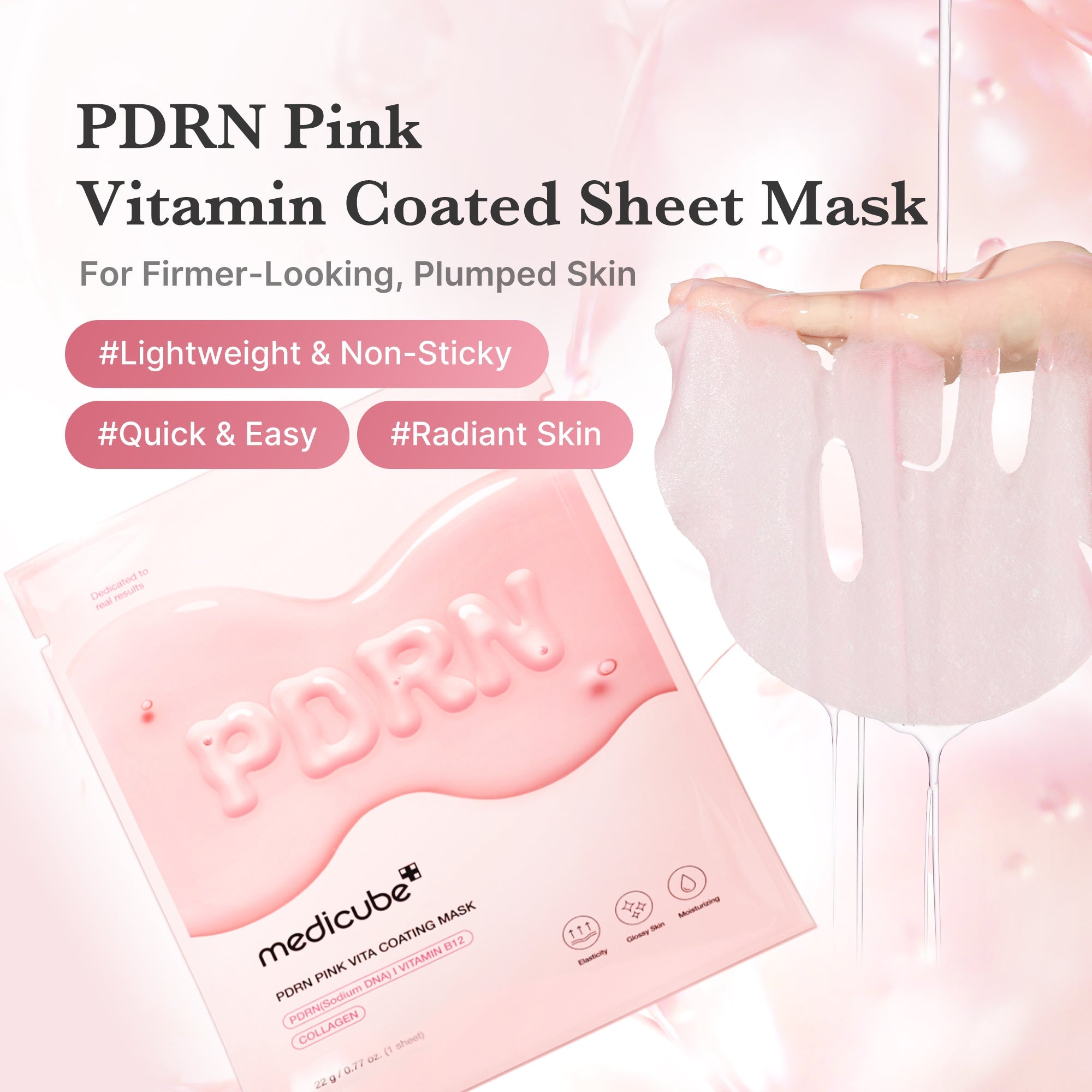PDRN Pink Vita Coating Sheet Mask N1