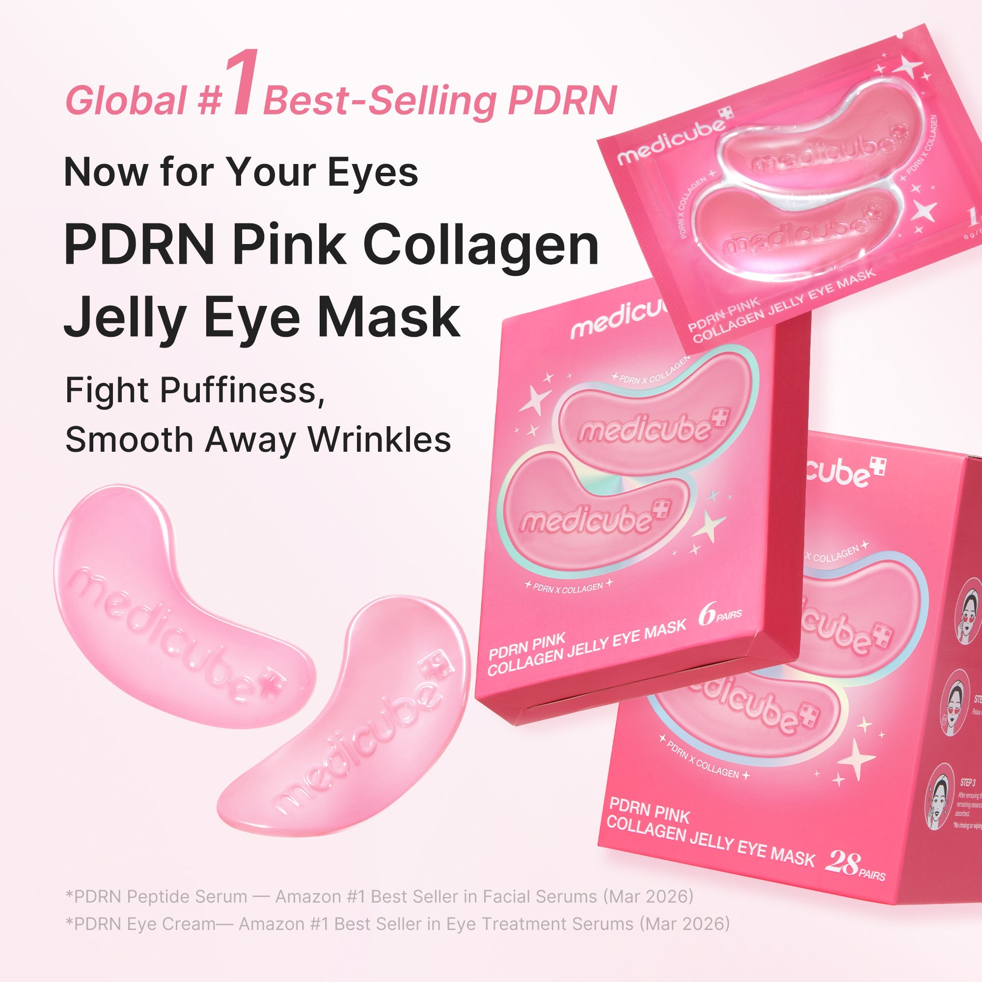 PDRN Pink Collagen Jelly Eye Mask V9