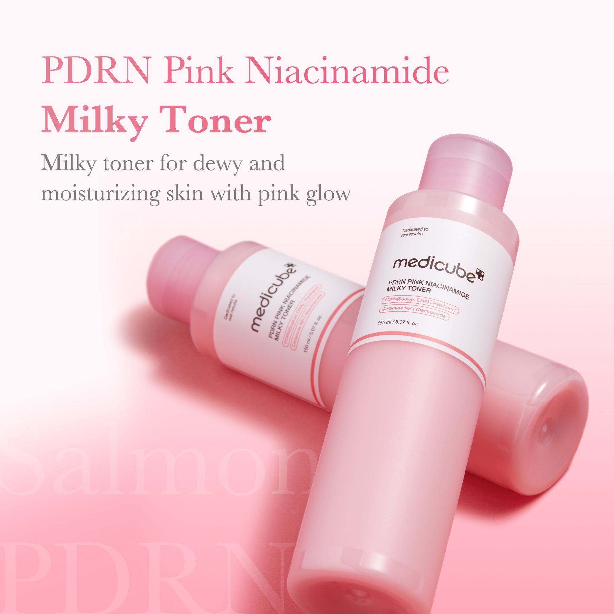PDRN Pink Niacinamide Milky Toner M6