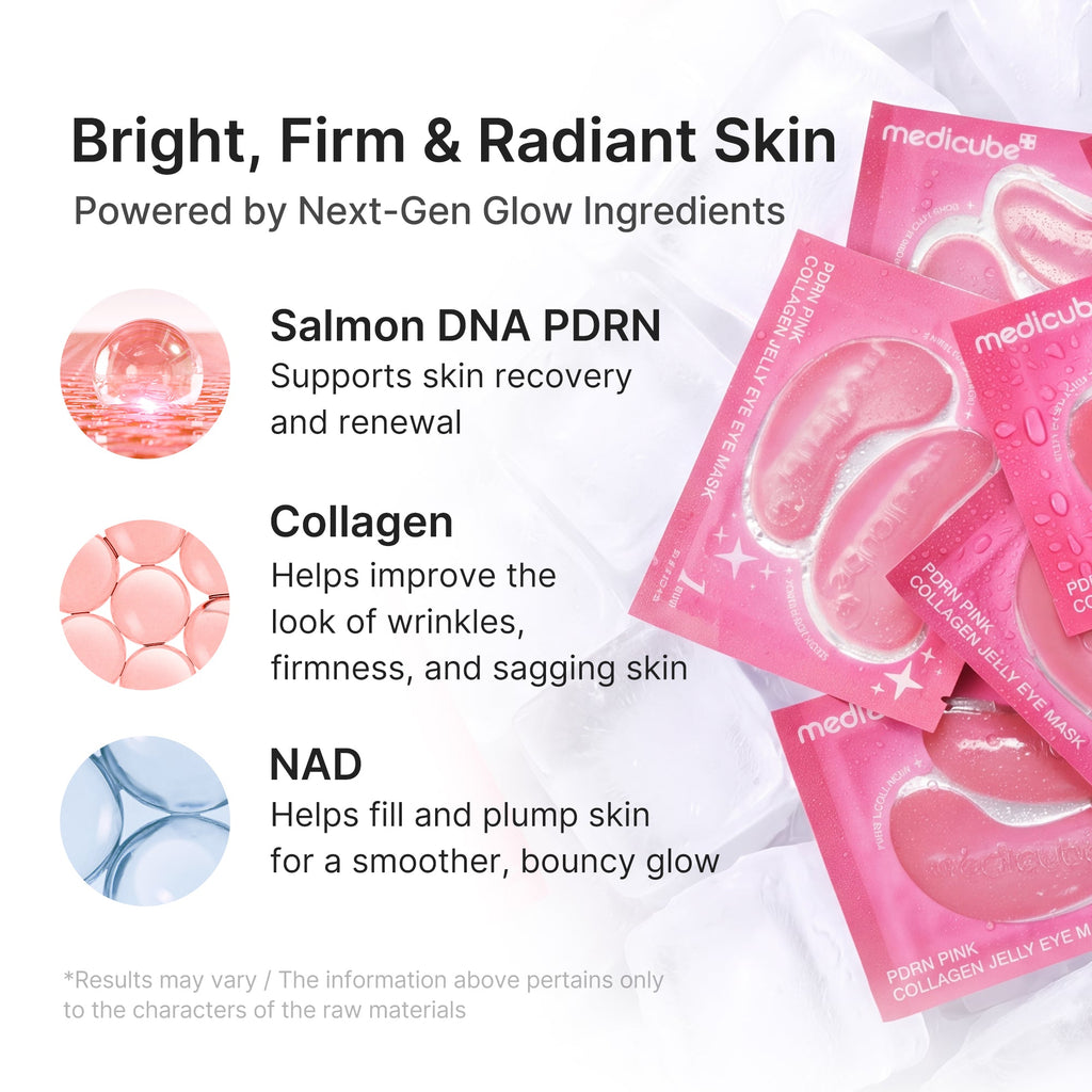 PDRN Pink Collagen Jelly Eye Mask V9