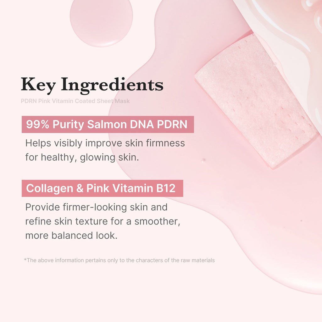 PDRN Pink Vita Coating Sheet Mask N1