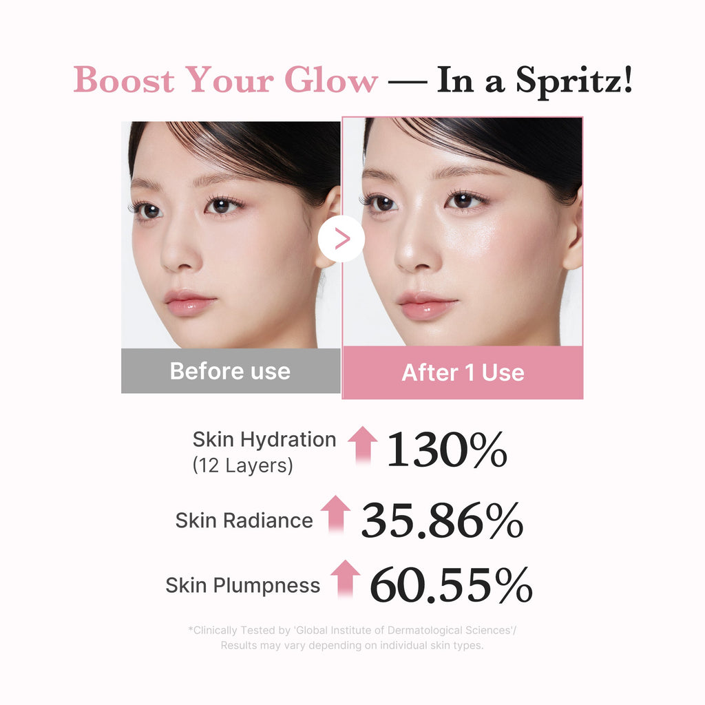 PDRN Pink Collagen Glow Jelly Mist Serum E0