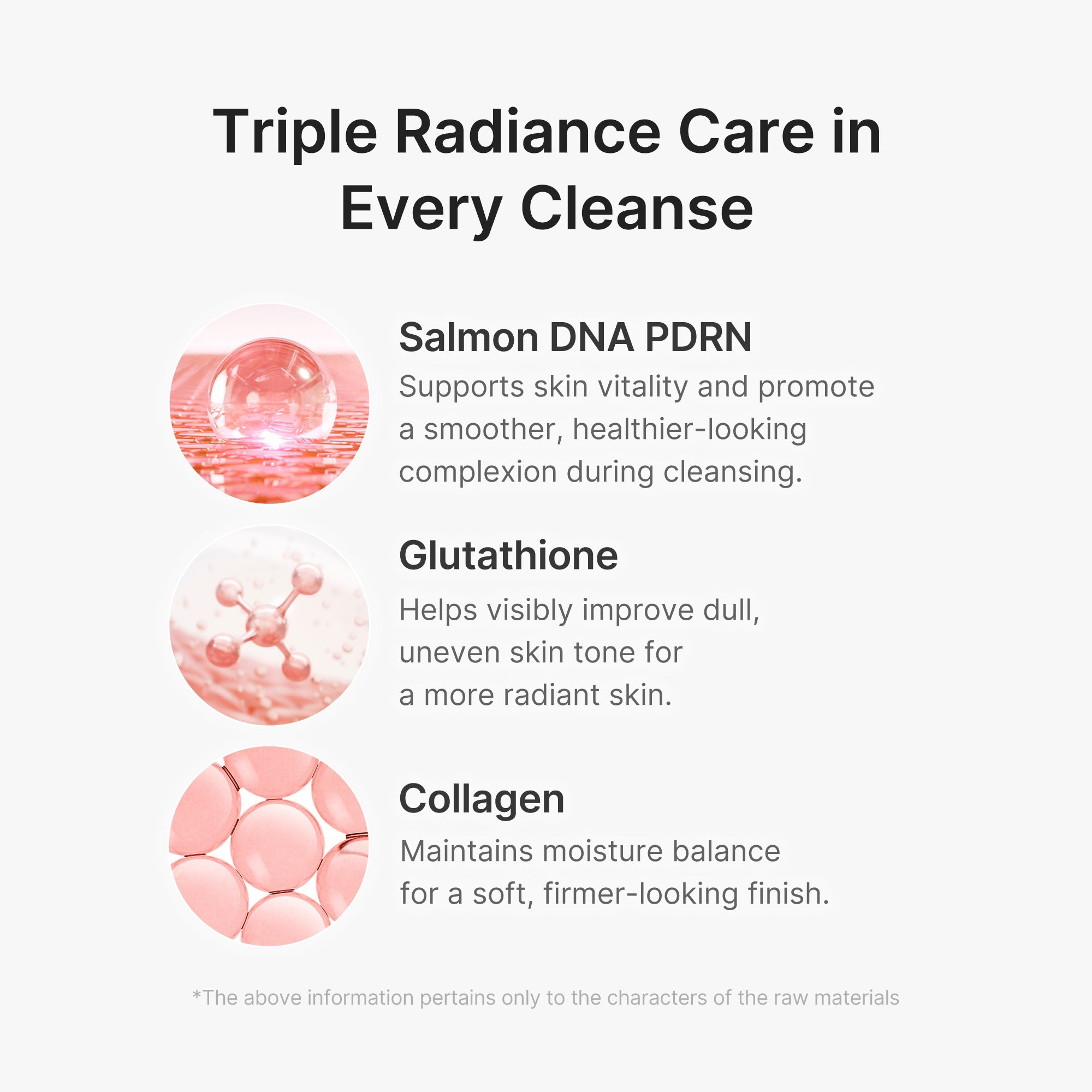 PDRN Pink Glutathione Capsule Foam Cleanser F6