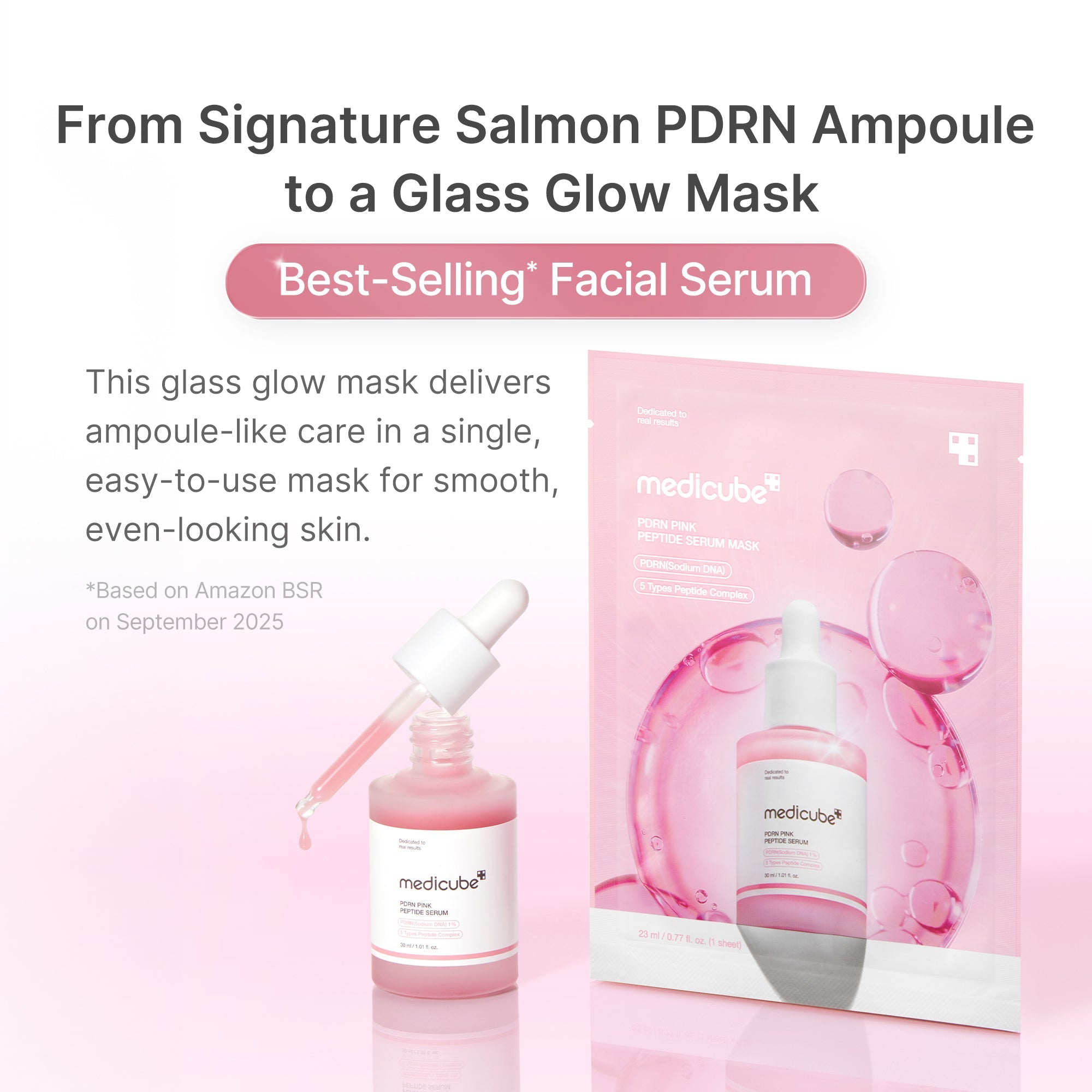 PDRN Pink Peptide Ampoule Mask G9