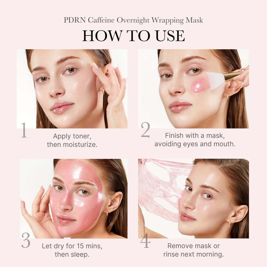 PDRN Pink Caffeine Overnight Wrapping Mask O3