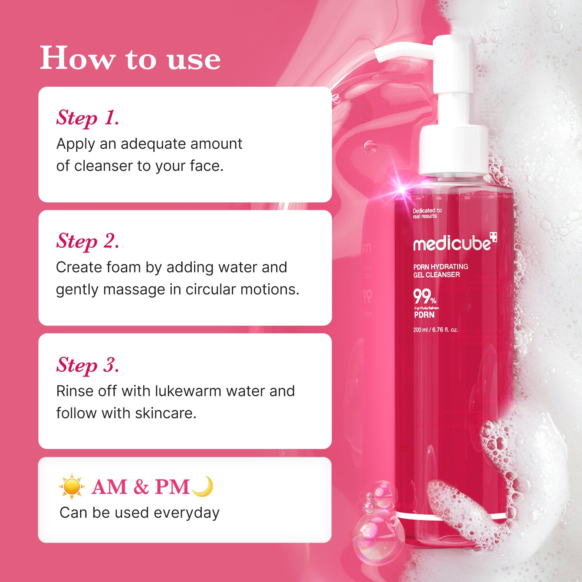 PDRN Pink Gel Cleanser S0