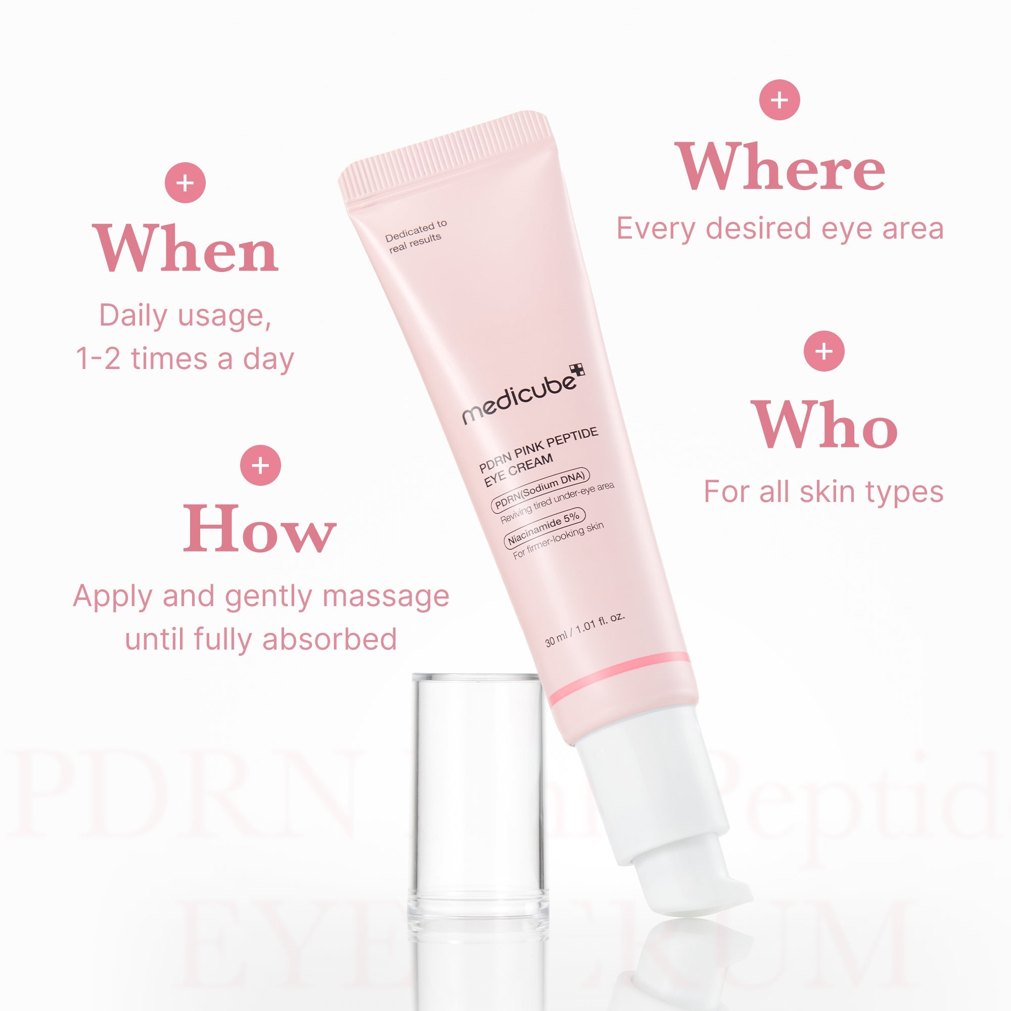 PDRN Pink Peptide Eye Cream D8