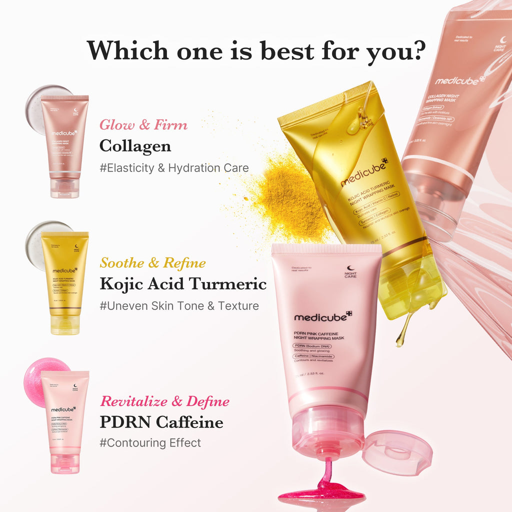 PDRN Pink Caffeine Overnight Wrapping Mask O3