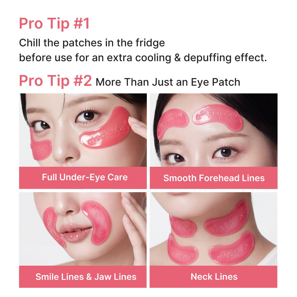 PDRN Pink Collagen Jelly Eye Mask W7