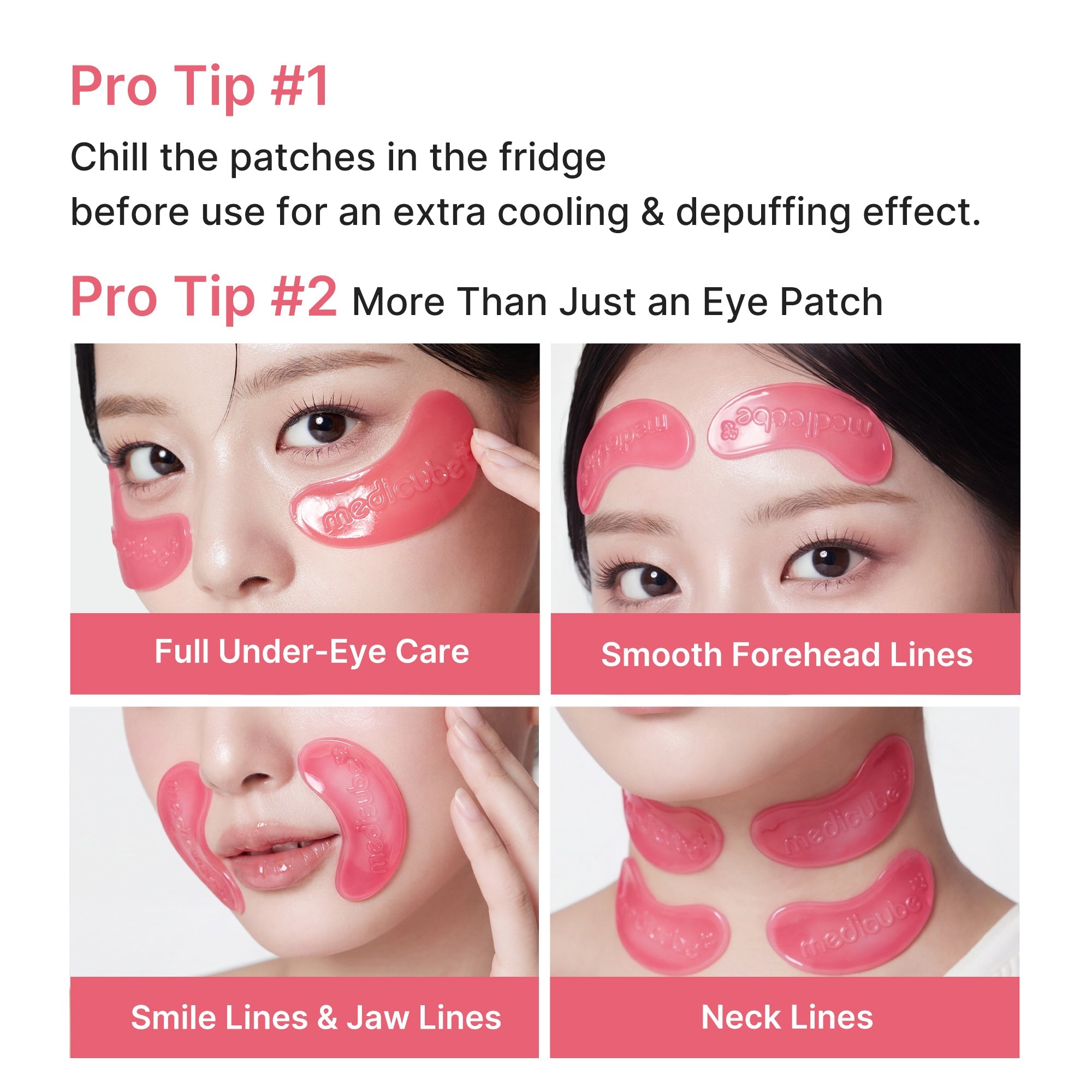 PDRN Pink Collagen Jelly Eye Mask W7