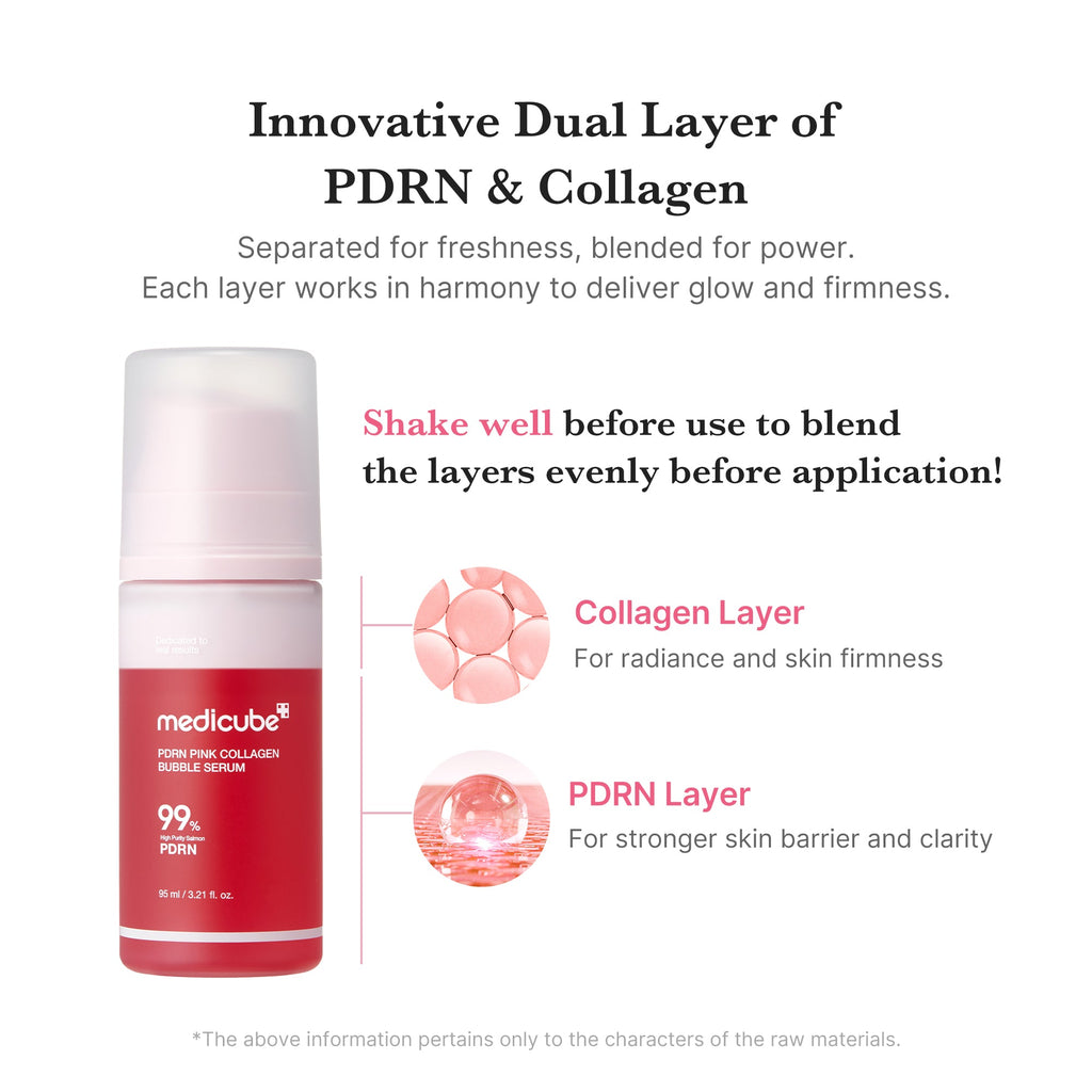 PDRN Pink Collagen Bubble Serum V6