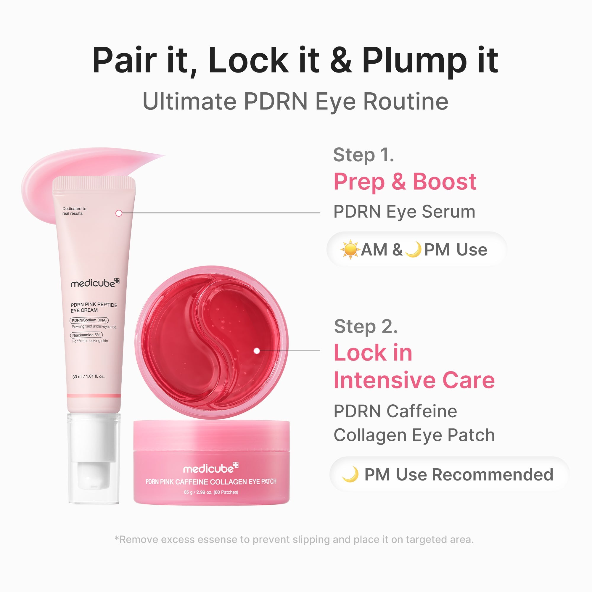 PDRN Caffeine Collagen Eye Patch E2