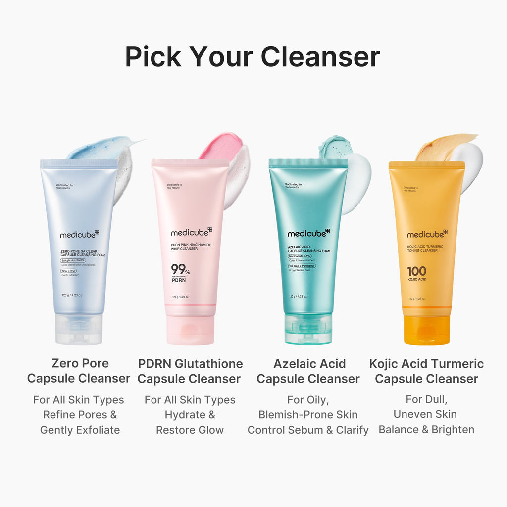 PDRN Pink Glutathione Capsule Foam Cleanser F6