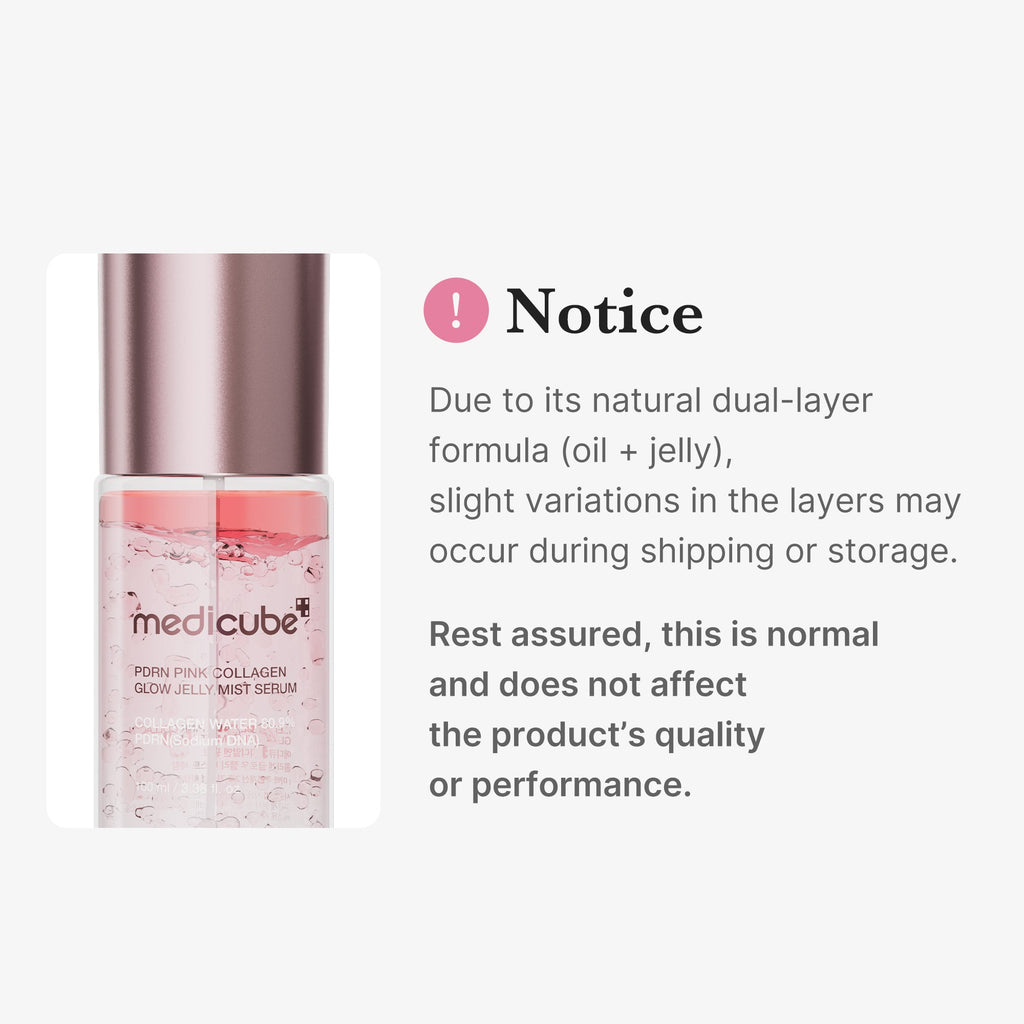 PDRN Pink Collagen Glow Jelly Mist Serum E0
