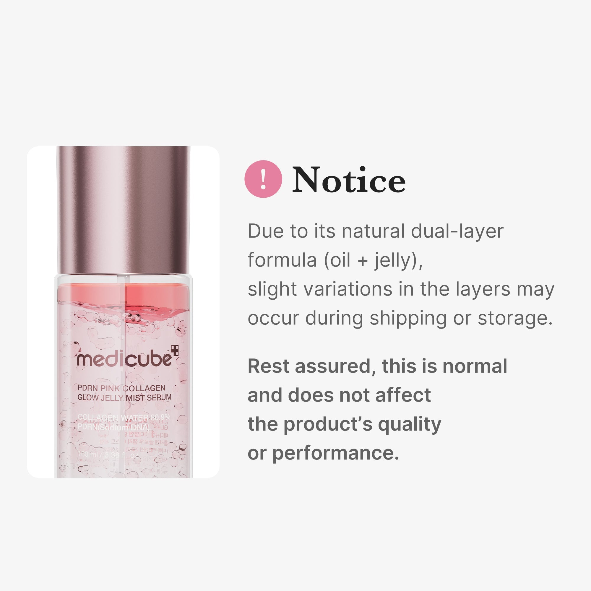 PDRN Pink Collagen Glow Jelly Mist Serum E0