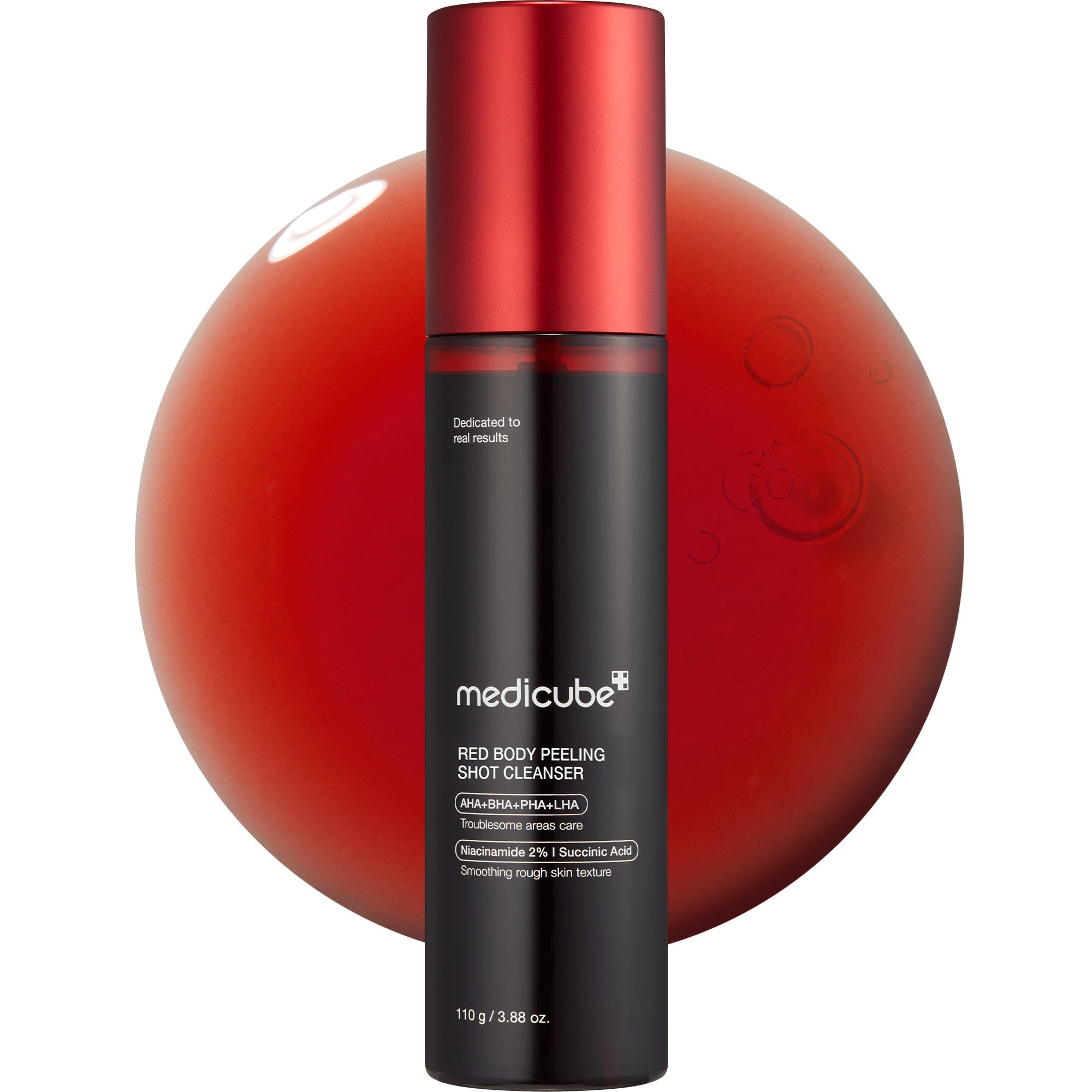 Red Body Peeling Shot Cleanser J6
