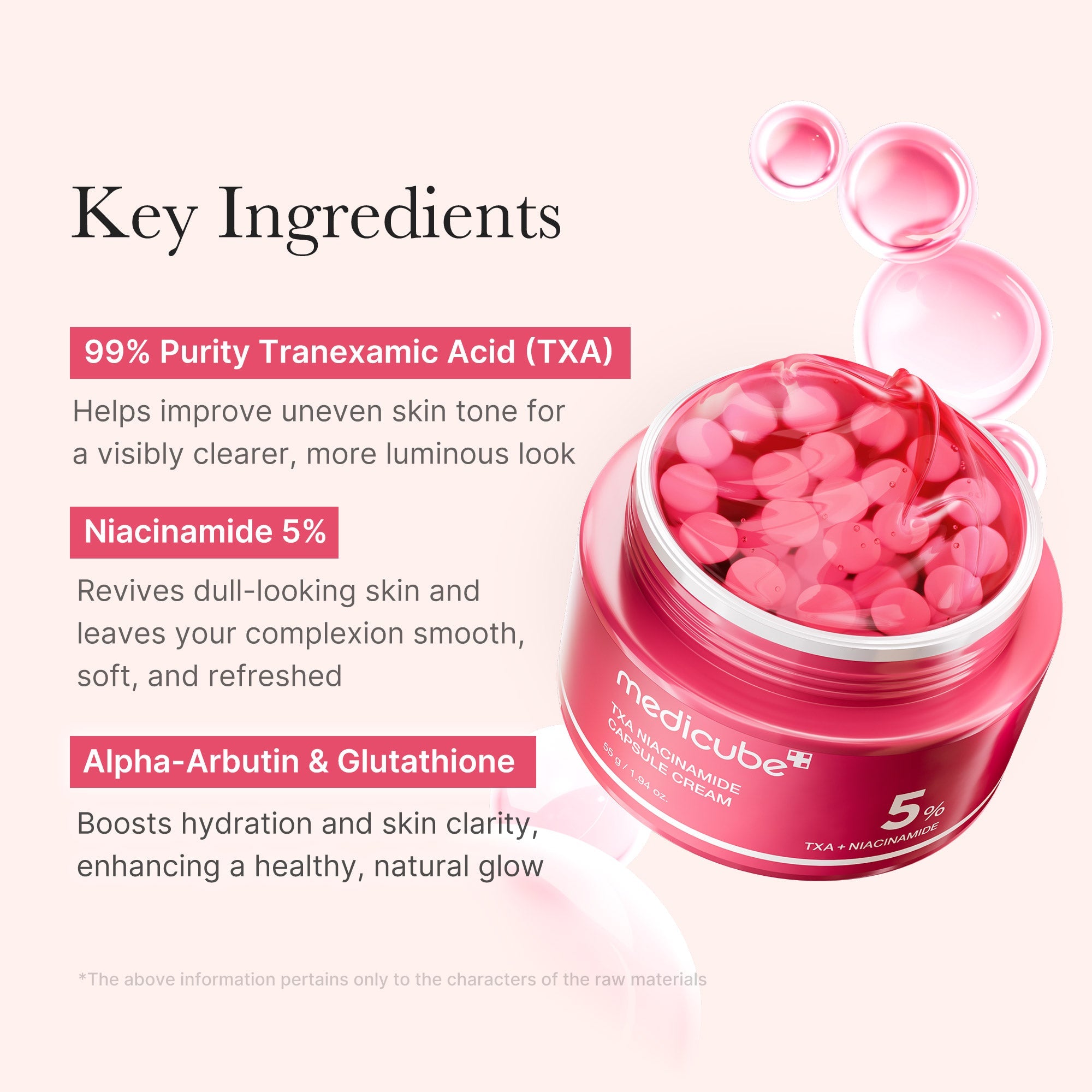 TXA Niacinamide Capsule Cream Q1