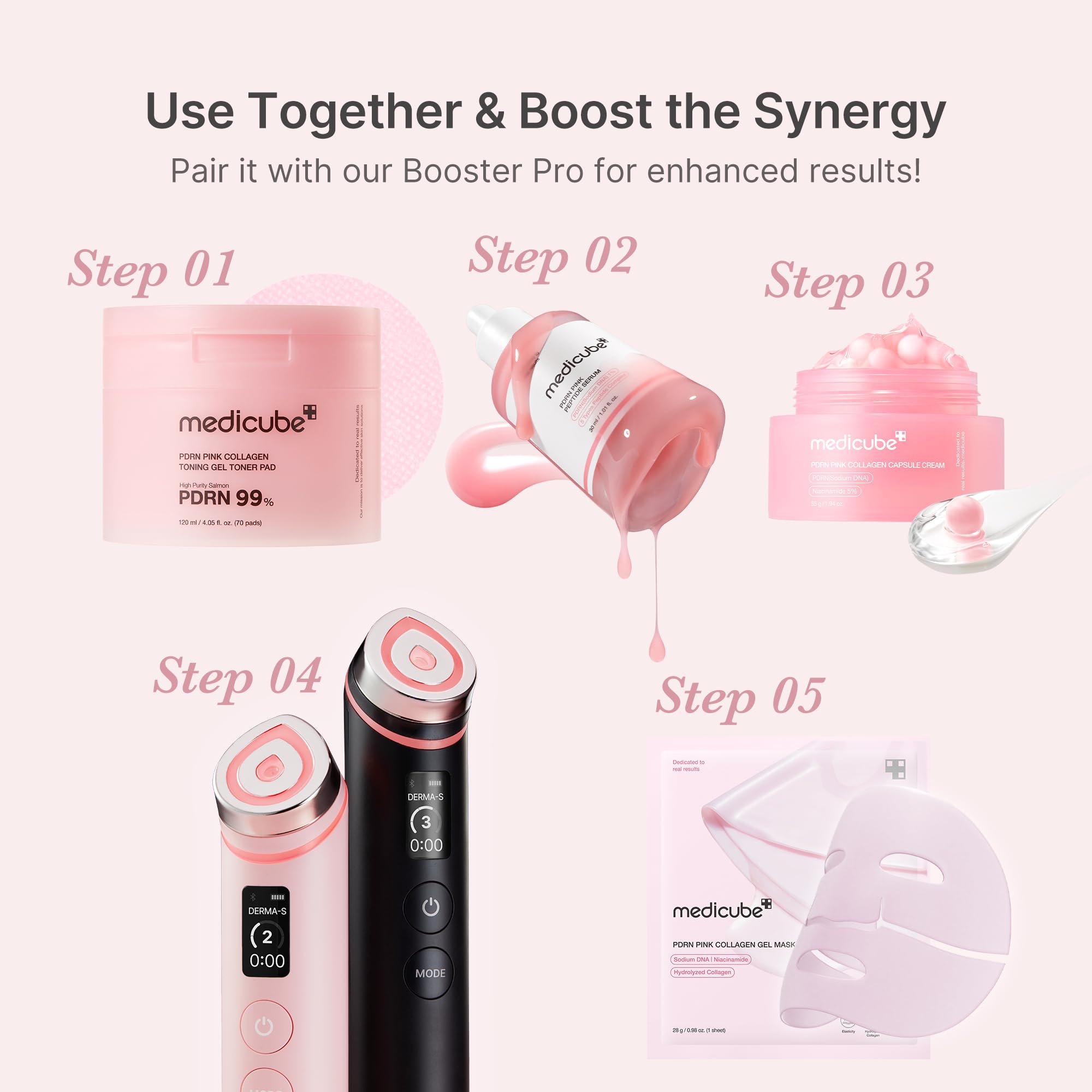 PDRN Pink Peptide Serum K7